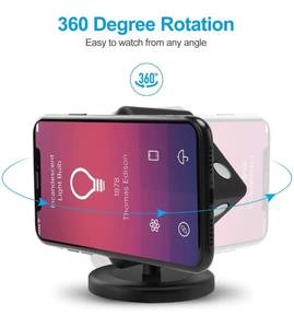 lot 4917 image: KSDOING Car Phone Holder Dashboard Magnetic Cell Phone Mount for Car 360 Degree Rotation Compatible with iPhoneSamsung and More