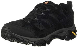 lot 4920 image: Merrell Mens Moab 2 Vent Hiking Shoe, Black Night, 13 M US