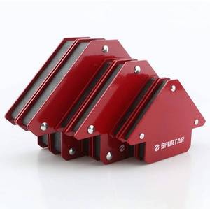 lot 4921 image: 6PC Welding Magnet Arrow Welding Magnets and Clamps 75lbsX250lbsX225lbsX2 Metal Working Mig Tools Arc Welding Electrode Holders 3 4 5 Magnetic Welding Clamps Holder 45 90 135 Degree Angle