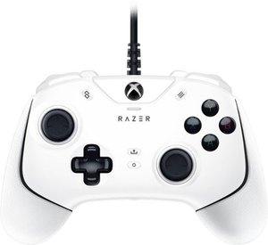 lot 3245 image: Razer - Wolverine V2 Wired Gaming Controller for Xbox Series XS, Xbox One, PC with Remappable Front-Facing Buttons - White