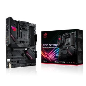 lot 3251 image: ASUS ROG Strix B550-F Gaming (WiFi 6) AMD AM4 (3rd Gen Ryzen�) ATX gaming motherboard ( PCIe� 4.0, 2.5Gb LAN, BIOS FlashBack, HDMI 2.1, Addressable Gen 2 RGB header and AURA Sync)