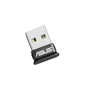 lot 3256 image: ASUS USB-BT400 USB Adapter w Bluetooth Dongle Receiver, Laptop & PC Support, Windows 10 Plug and Play 87XP, Printers, Phones, Headsets, Speakers, Keyboards, Controllers,Black