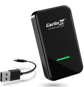 lot 3262 image: 2022 Carlinkit 3.0 Wireless CarPlay Dongle Adapter U2W (Type C Design) for Factory Wired CarPlay Cars, Wireless CarPlay Adapter for iOS Version, Fit for Car from 2022
