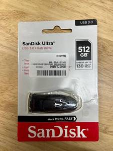 lot 3269 image: SanDisk 512GB Ultra USB 3.0 Flash Drive - SDCZ48-512G-G46