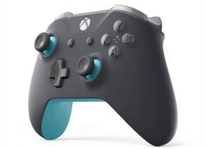 lot 3294 image: Xbox Wireless Controller � Grey And Blue
