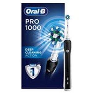 lot 3295 image: Oral-B - Pro 1000 Electric Toothbrush - Black