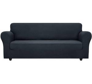 lot 4903 image: OBYTEX Stretch Sofa Cover 4 Seat Spandex Upgrade Pattern Couch Covers Dog Cat Pet Slipcovers Furniture ProtectorsMachine Washable (X-Large, Navy)