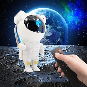 lot 4964 image: Astronaut Light Projector Kids Galaxy Projector ,Sky Light, Led Projector Light USB Starry Sky Night Light Rotating Bedside Table Lamp ,for Party Movie Cinema Theme Bedroom Modern Projector Lamp
