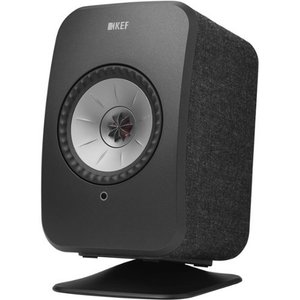 lot 13893 image: KEF - LSXP Speaker Stands (2-Pack) - Black