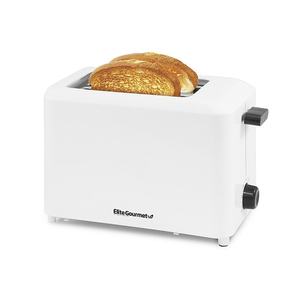 lot 13896 image: Elite Gourmet - 2 Slice Cool-Touch Toaster - White