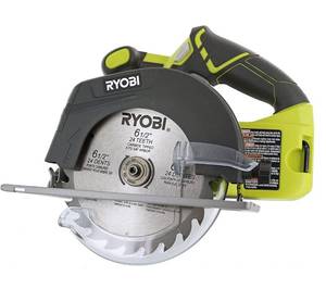 lot 13906 image: Ryobi P507 One 18V Lithium Ion Cordless 6 12 Inch 4,700 RPM Circular Saw w Blade (Battery Not Included, Power Tool Only)