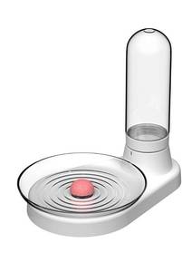 lot 13922 image: Non-Electric Pet Fountain, No-Filter Cat Fountain Quiet Automatic Pet Drinking Fountain to Keep Your Cats and Dogs with Clean Water Every Day