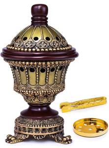 lot 13935 image: Incense Burner Frankincense Resin Luxury Chalice Bronze