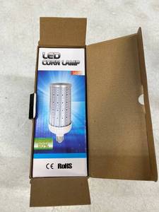 lot 14722 image: 2-Pack DooVii 500W Equivalent LED Corn Bulb,5500 Lumen 6000K,Cool Daylight LED Street and Area Light,E26E27 Medium Base,for Outdoor Indoor