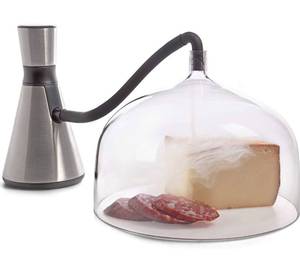 lot 14729 image: 7-14 XL Dome Smoking Gun - Portable Infuser Kit for Smoking Meat, Cheese, Cocktails Faster Than Box Smoking - Large Dome Has Larger Capacity