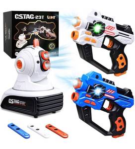 lot 14737 image: Laser Tag Set, 2 Laser Toy Gun with Projector