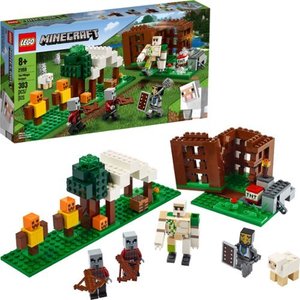 lot 14745 image: LEGO - Minecraft The Pillager Outpost 21159