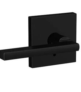 lot 15589 image: Schlage Custom Latitude Passage & Privacy Door Lever Set