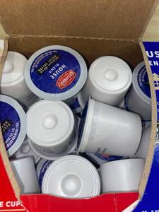 lot 15597 image: House Blend Medium-Dark Roast Single Serve Pods, Keurig K-Cup Brewer Compatible, 30 Cups