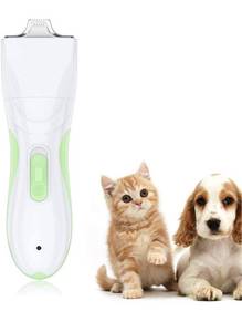 lot 16241 image: TURN RAISE Professional Dog Grooming Clippers,Washable Dog Shaver Clippers Low Noise Rechargeable Electric Quiet Dog Hair Clipper. Dogs and Cats,Eyes,Face,Ears,Paw