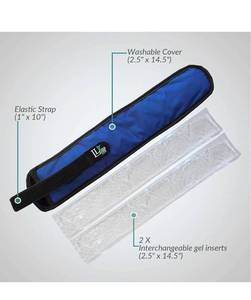 lot 16244 image: Headache Relief Hot Cold Therapy Wrap for Migraine Relief Dental Pain Treatment Patella Tendon and Sinus Pressure Cold Pack