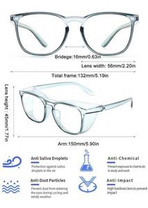 lot 16246 image: Dollger 4.4 out of 5 stars1,838 Reviews Safety Glasses Goggles Anti Fog Eye Protection Glasses Goggles Blue  Leopard