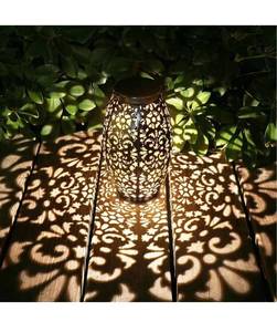 lot 16261 image: Kaixoxin Solar Lantern Lights for Hanging or Table Outdoor Solar Light for Patio Courtyard Garden