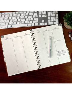 lot 16271 image: LOT of 4 Global Printed Products Essential 8.5x11 Monthly & Weekly 2022-2023 Planner - (8.5x11 - June 2022 Through July 2023)