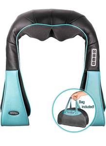 lot 16278 image: Shiatsu Back Shoulder and Neck Massager with Heat - Deep Tissue Kneading Pillow Massage - Back Massager, Shoulder Massager, Electric Full Body Massager, for Foot Leg