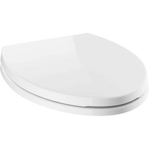 lot 26974 image: Delta Morgan Elongated Standard Close Toilet Seat,White