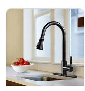 lot 26994 image: SOKA Kitchen Faucet Oil Rubbed Bronze Commercial Kitchen Sink Faucet