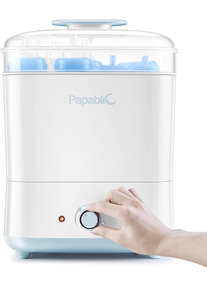 lot 27000 image: Papablic Baby Bottle Electric Steam Sterilizer and Dryer
