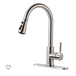 lot 27002 image: Vingdanmix Kitchen faucet,Brushed Nickel