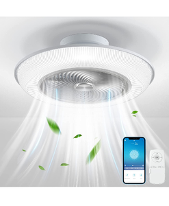 lot 27034 image: Ceiling Fan with Lights Remote Control