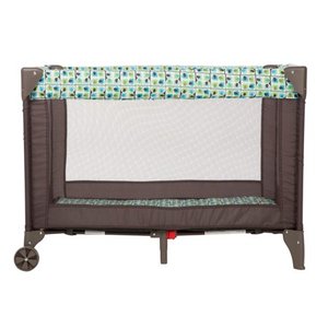 lot 27044 image: Cosco Funsport Portable Compact Baby Play Yard, Elephant Squares