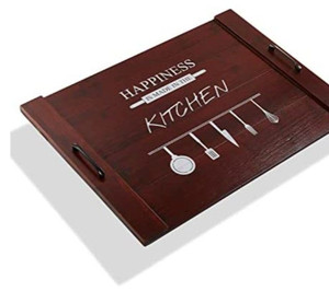 lot 27052 image: Noodle Board Stove Cover for Gas Stove,Wooden