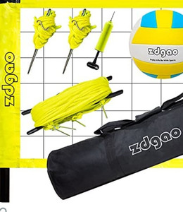lot 27063 image: Zdgao Outdoor Portable Volleyball Net Kit