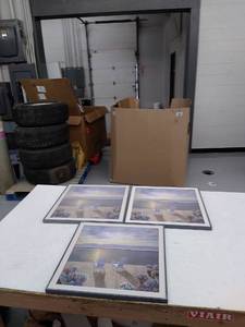 lot 27066 image: Picture Frames,3 pk,16in x 16in,Gray