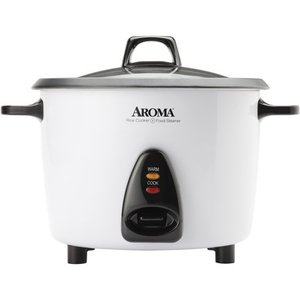 lot 27082 image: Aroma 20 Cup Dishwasher Safe Rice Cooker and Steamer