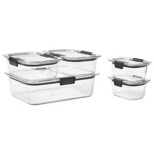 lot 27092 image: Rubbermaid Brilliance Food Storage Containers