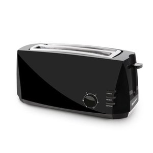 lot 27093 image: Elite Gourmet 4 Slice Long Slot Cool Touch Toaster,Black