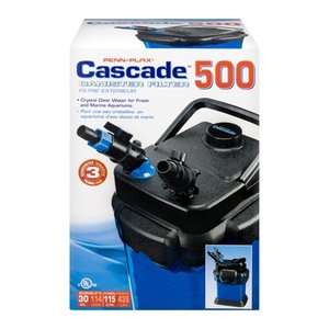 lot 27101 image: Penn-Plax Cascade Canister Filter 500