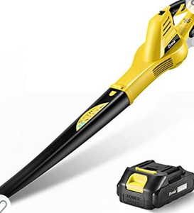 lot 27116 image: Zivnia Leaf Blower 20V Leaf Blower Cordless with Battery and Charger,Electric Leaf Blower