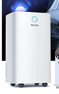 lot 27117 image: SEAVON 30 Pint 2,000 Sq. Ft Dehumidifier