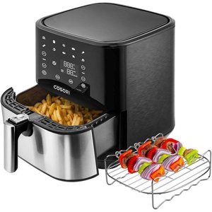 lot 27123 image: Cosori Stainless Steel Air Fryer 5.8QT