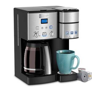 lot 27165 image: Cuisinart Coffee Center 12-Cup Coffee Maker with Water Filtration,BlackStainless
