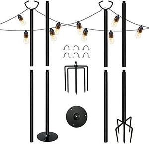 lot 27171 image: MARVOWARE 3 Functions String Light Poles