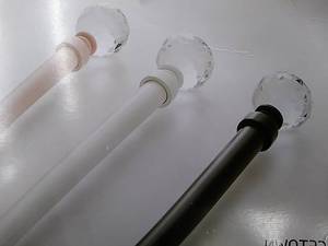 lot 27202 image: Nicetown Window Curtain Rod,White
