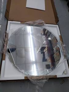 lot 27229 image: LED Mirror with Defogger,Round,32in.
