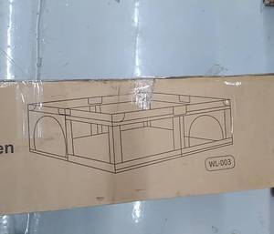 lot 27232 image: Doradotey foldable baby playpen,Black